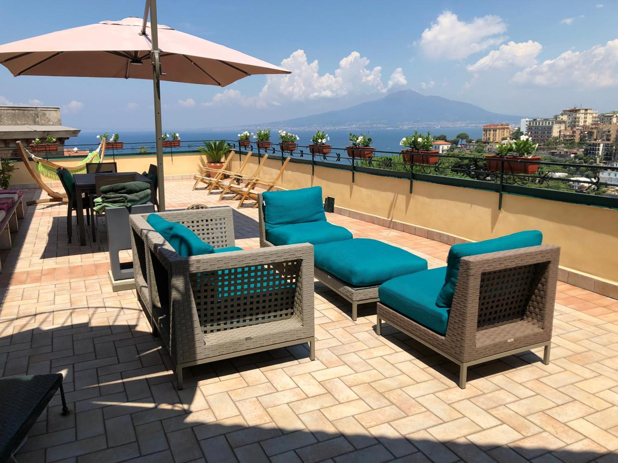 Vesuvio View Bed and Breakfast Vico Equense Exteriör bild